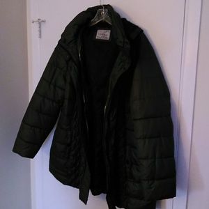 Lightweight Olive XL Coat NWNT